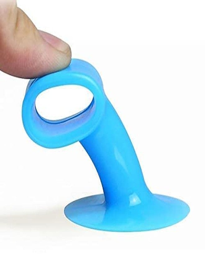 Styxon Mini Anti-Collision Silicone Door Stopper Door Handle Crash Pad Bumper Guard Rubber Stopper Wall Mute Crash Pad Silencer | 5 X 2 CM | 10 Pack | Multicolor - Image 3